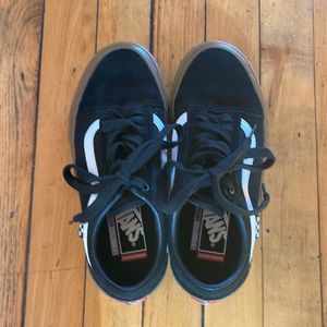 Vans vintage style size 5 suede